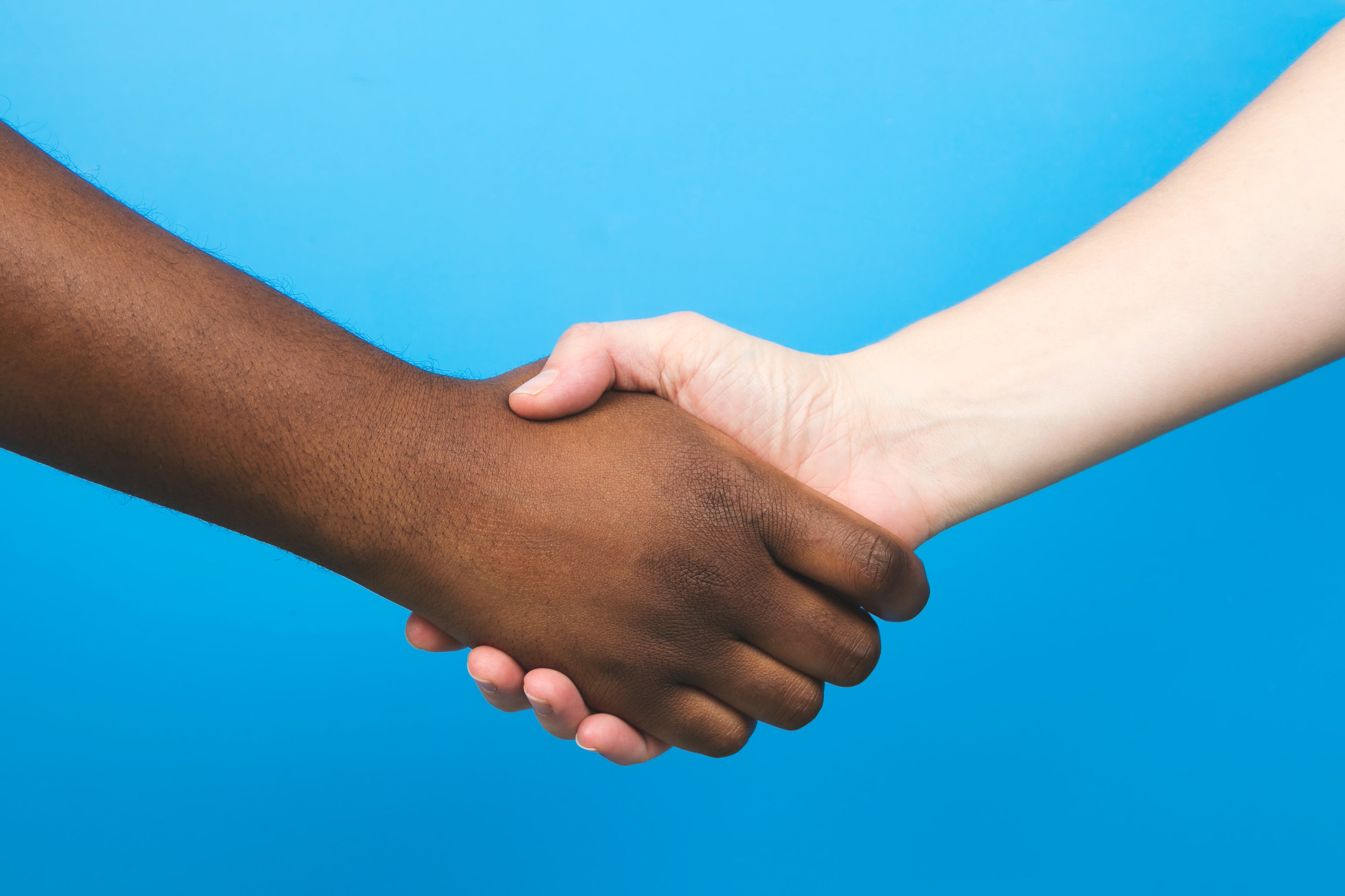 People shaking hands
